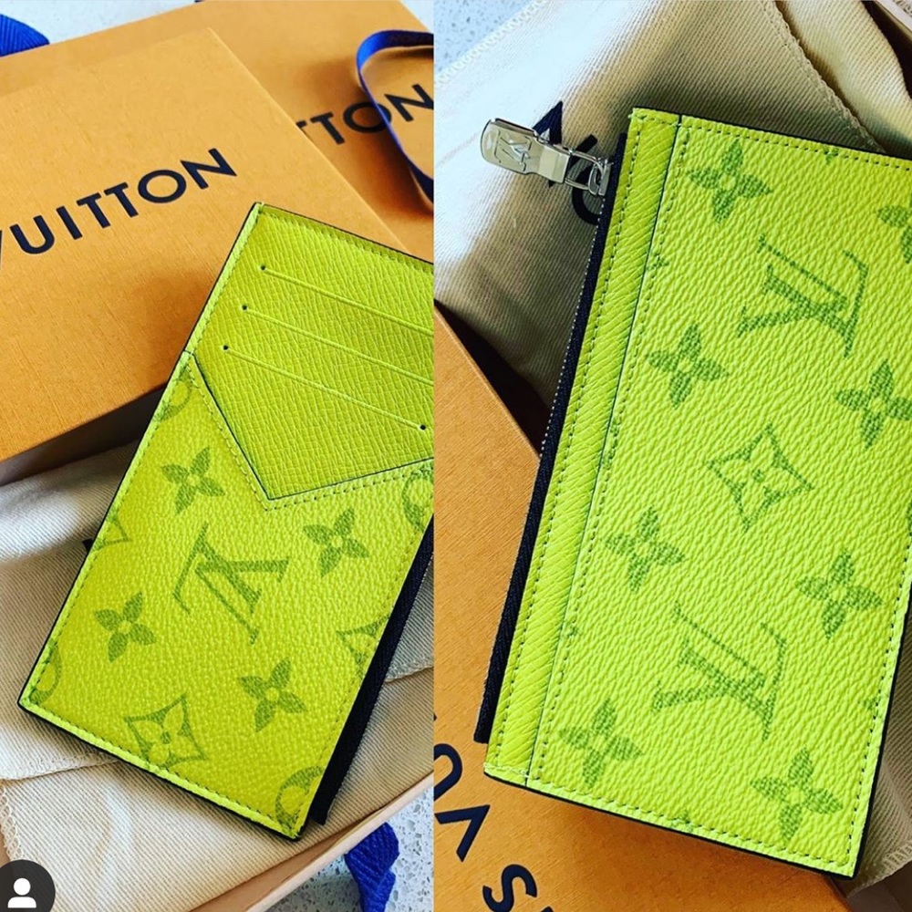 LOUIS VUITTON CARD COIN PURSE JAUNE **SOLD OUT**